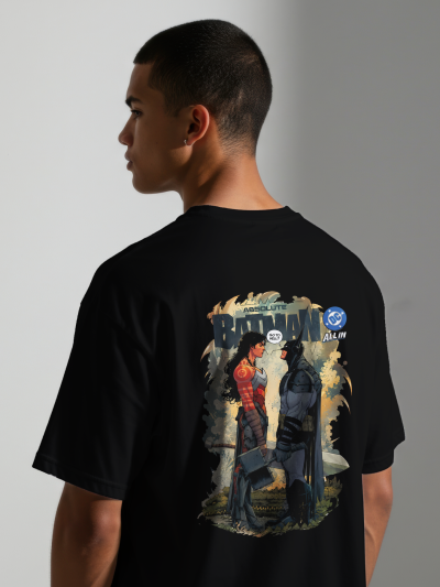 Absolute Batman | 240 GSM French Terry Oversized Graphic T-Shirt
