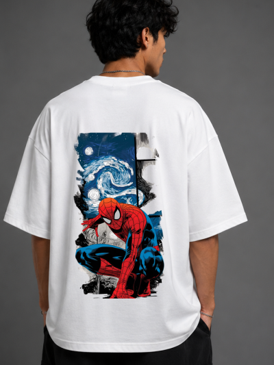 SpiderMan Webbound — Oversized T-Shirt